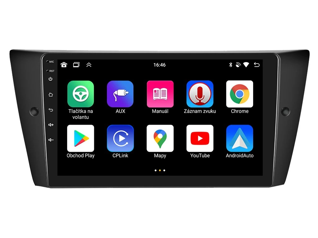 BMODE 2DIN AUTORÁDIO BEX13 ANDROID, BMW E90 / E91 / E92 / E93