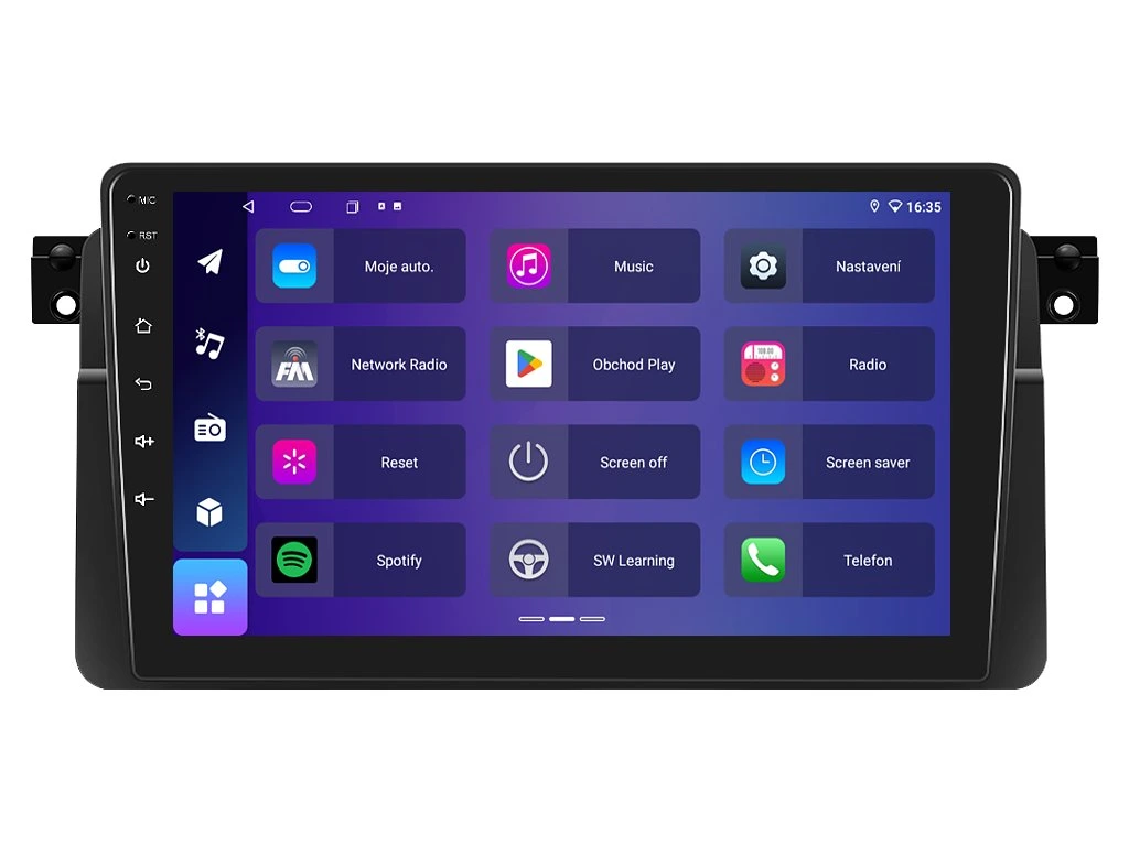 ISUDAR 2DIN AUTORÁDIO T68B-IEV12 ANDROID, BMW E46