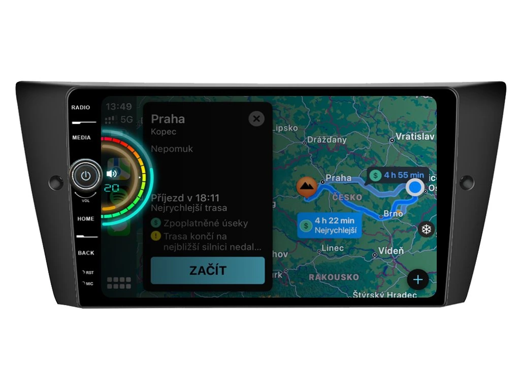 EVEREST 2DIN AUTORÁDIO EVE22 ANDROID, BMW E90 / E91 / E92 / E93