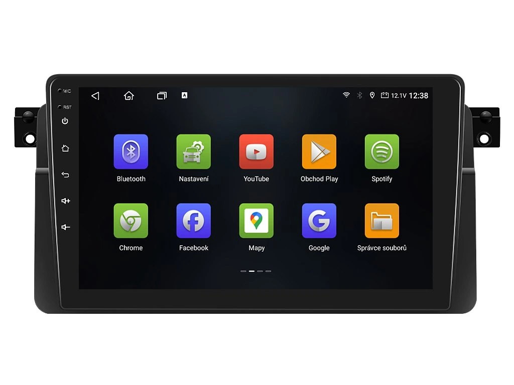 ISUDAR 2DIN AUTORÁDIO T75-IEV84 ANDROID, BMW E46