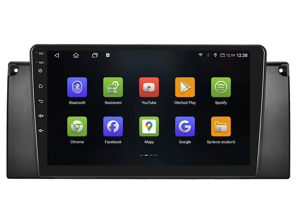 ISUDAR 2DIN AUTORÁDIO T72-IEV85 ANDROID, BMW E39 / X5 E53