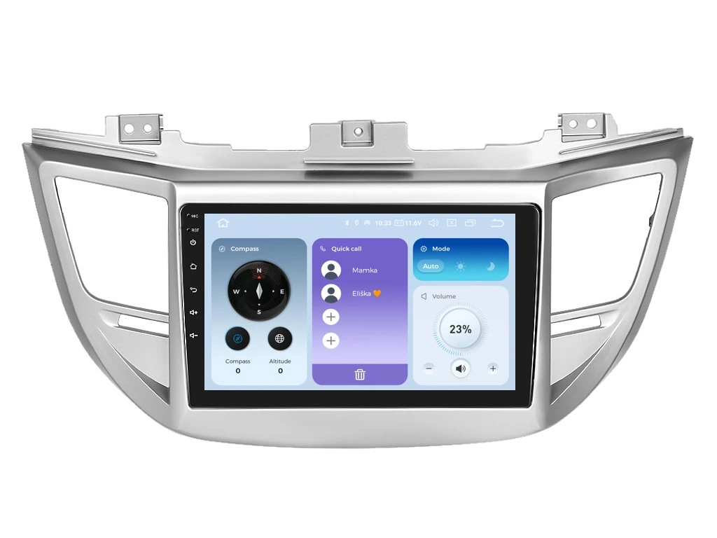 XTRONS 2DIN AUTORÁDIO IQP-XEV46 ANDROID, HYUNDAI TUCSON