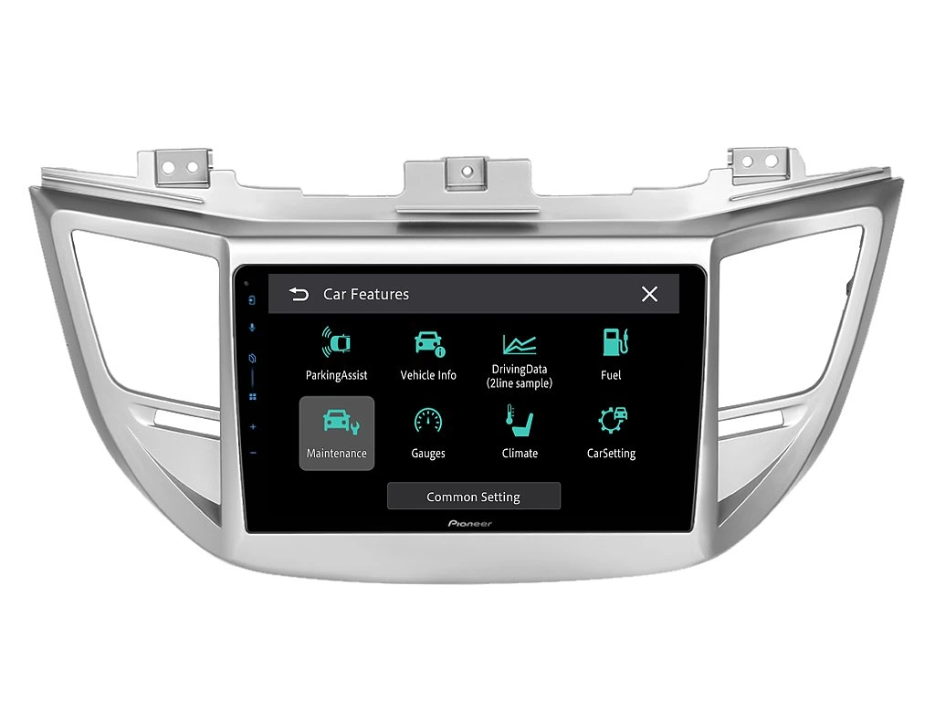 PIONEER 2DIN AUTORÁDIO SPH-PF97BT, HYUNDAI TUCSON