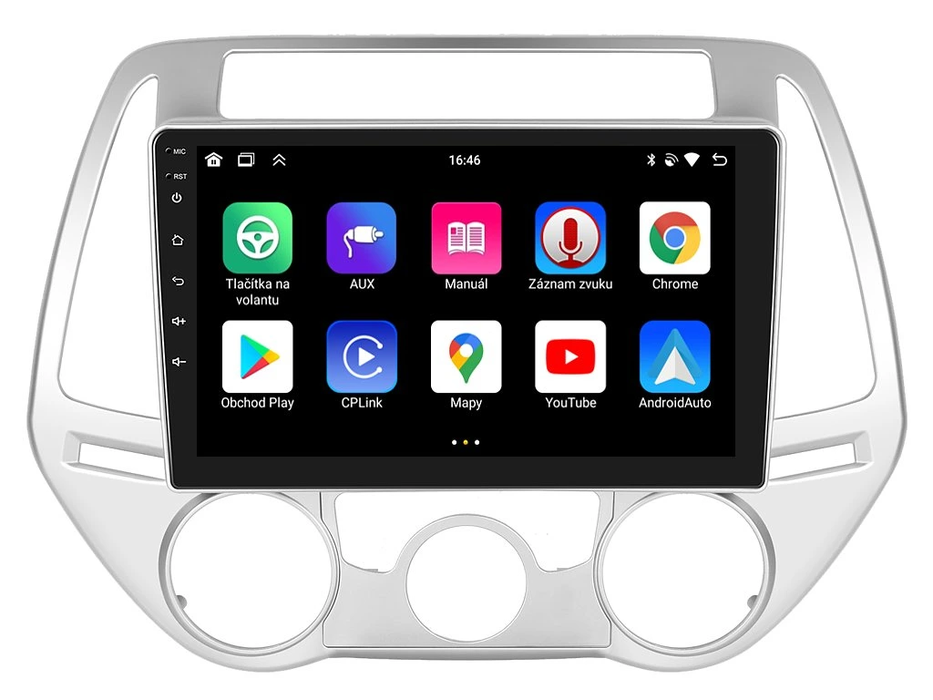 BMODE 2DIN AUTORÁDIO BEX49 ANDROID, HYUNDAI I20