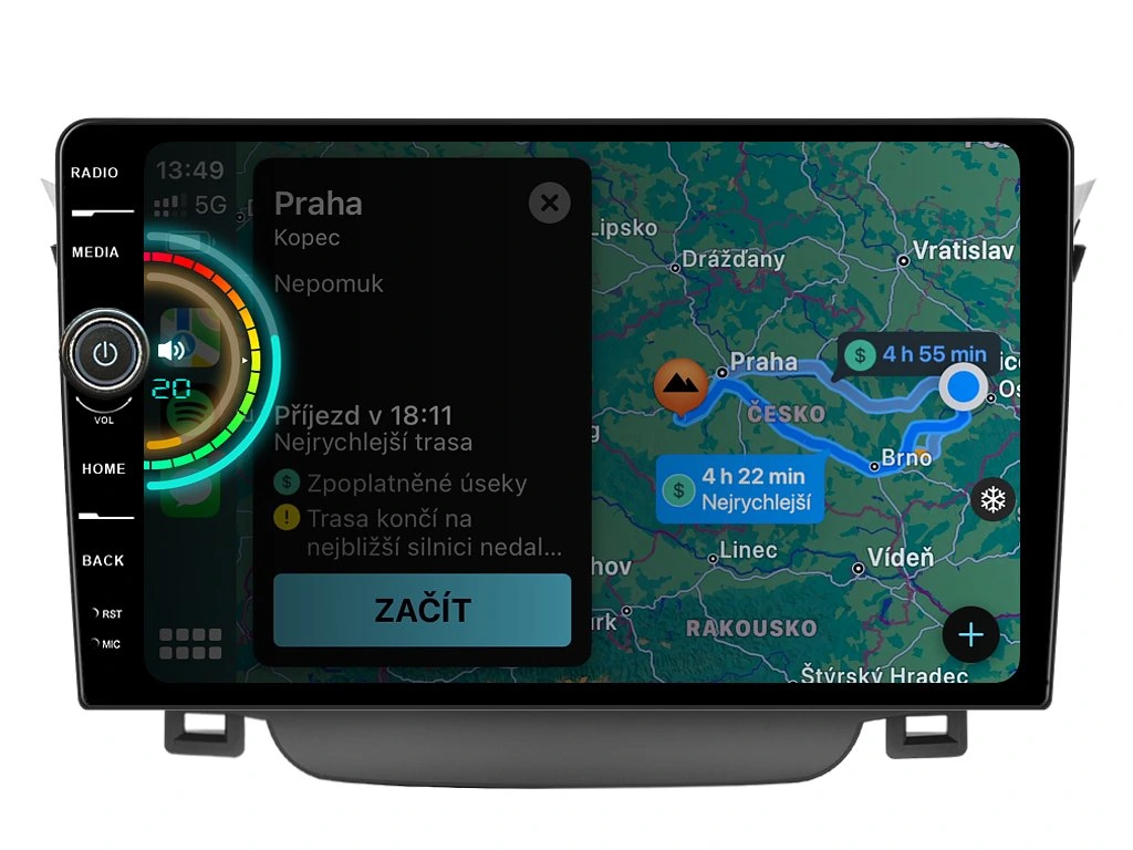 EVEREST 2DIN AUTORÁDIO EVE29 ANDROID, HYUNDAI I30