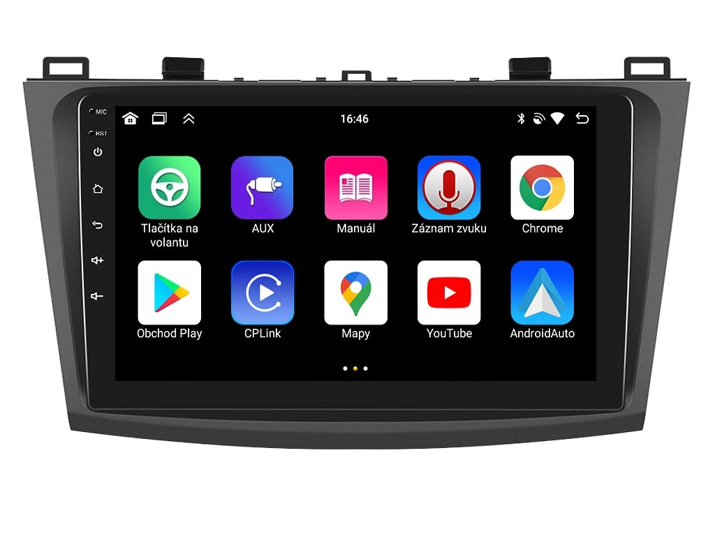 BMODE 2DIN AUTORÁDIO BEX30 ANDROID, MAZDA 3 - II. GENERACE