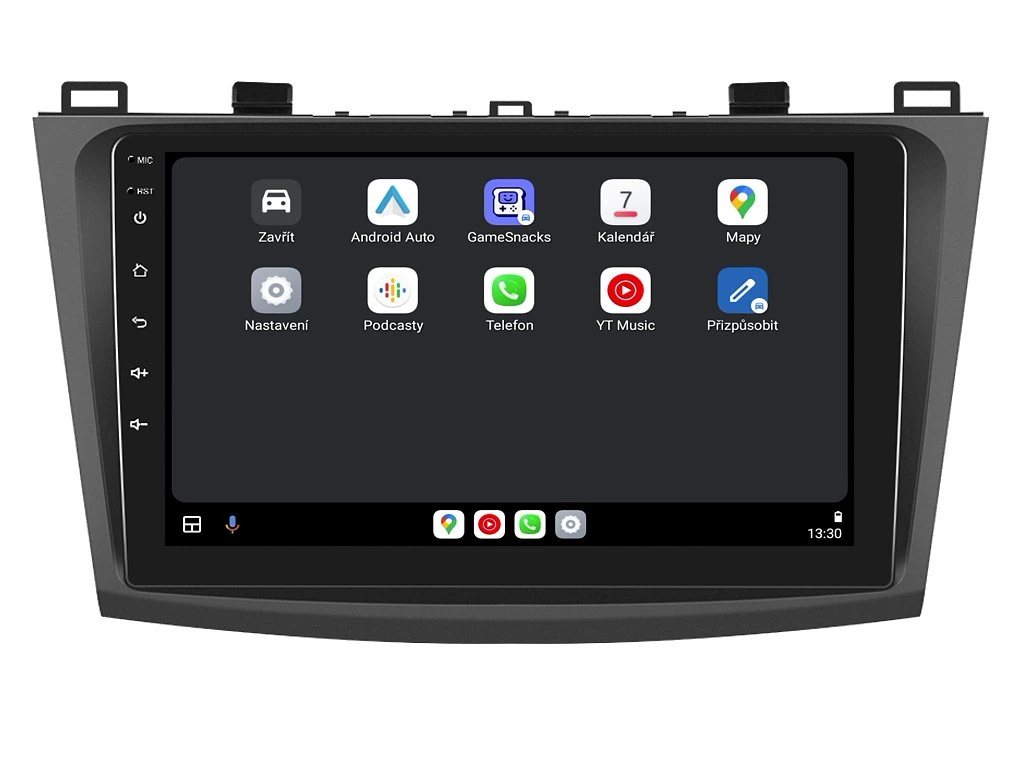 ISUDAR 2DIN AUTORÁDIO T72-IEV33 ANDROID, MAZDA 3 - I. GENERACE