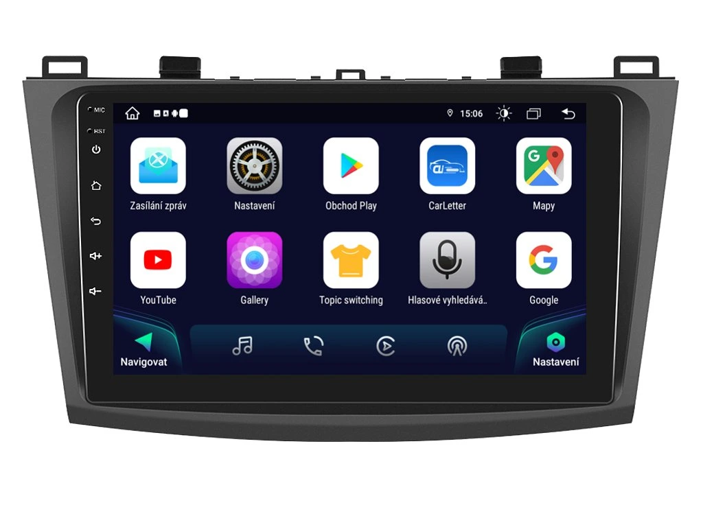 XTRONS 2DIN AUTORÁDIO IAP12-XEV17 ANDROID, MAZDA 3 - II. GENERACE
