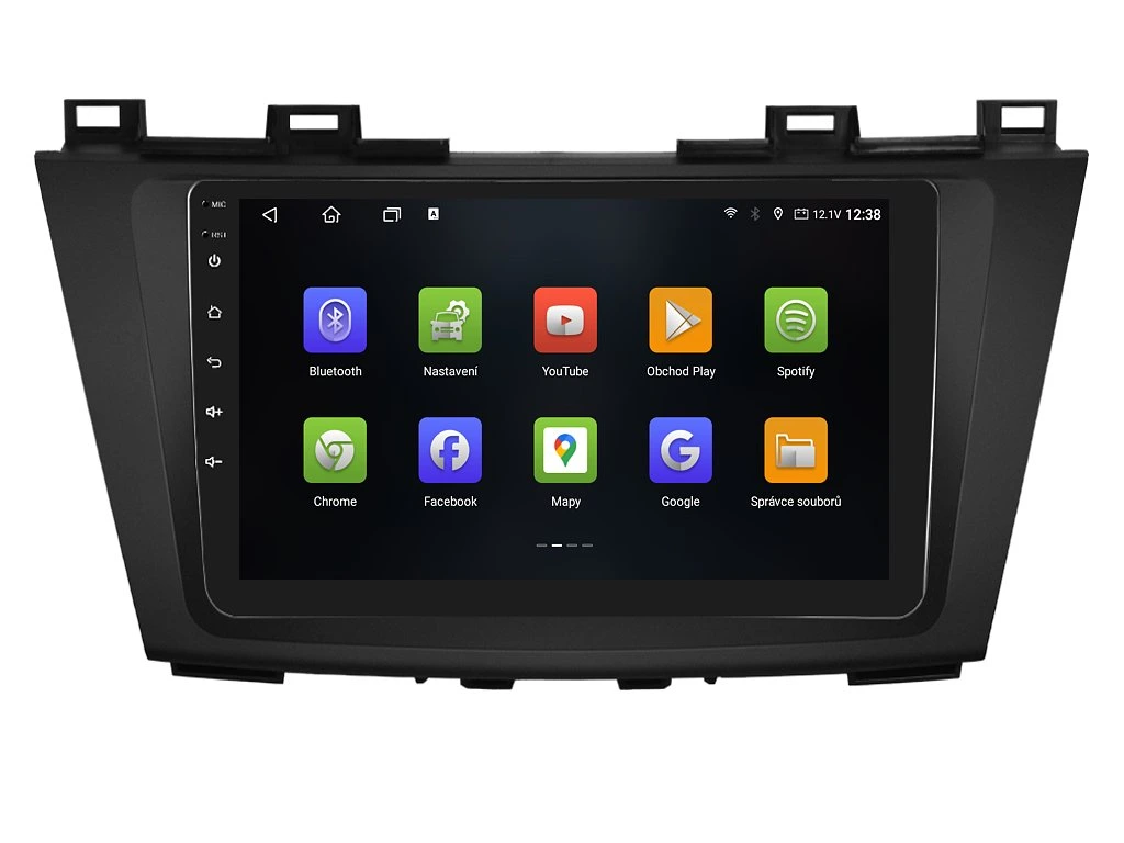 ISUDAR 2DIN AUTORÁDIO T75-IEV101 ANDROID, MAZDA 5 - II. GENERACE