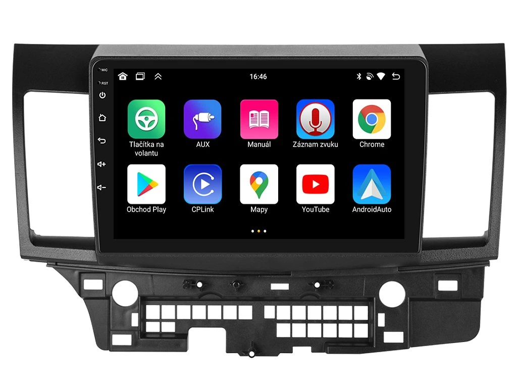BMODE 2DIN AUTORÁDIO BEV46 ANDROID, MITSUBISHI LANCER VIII