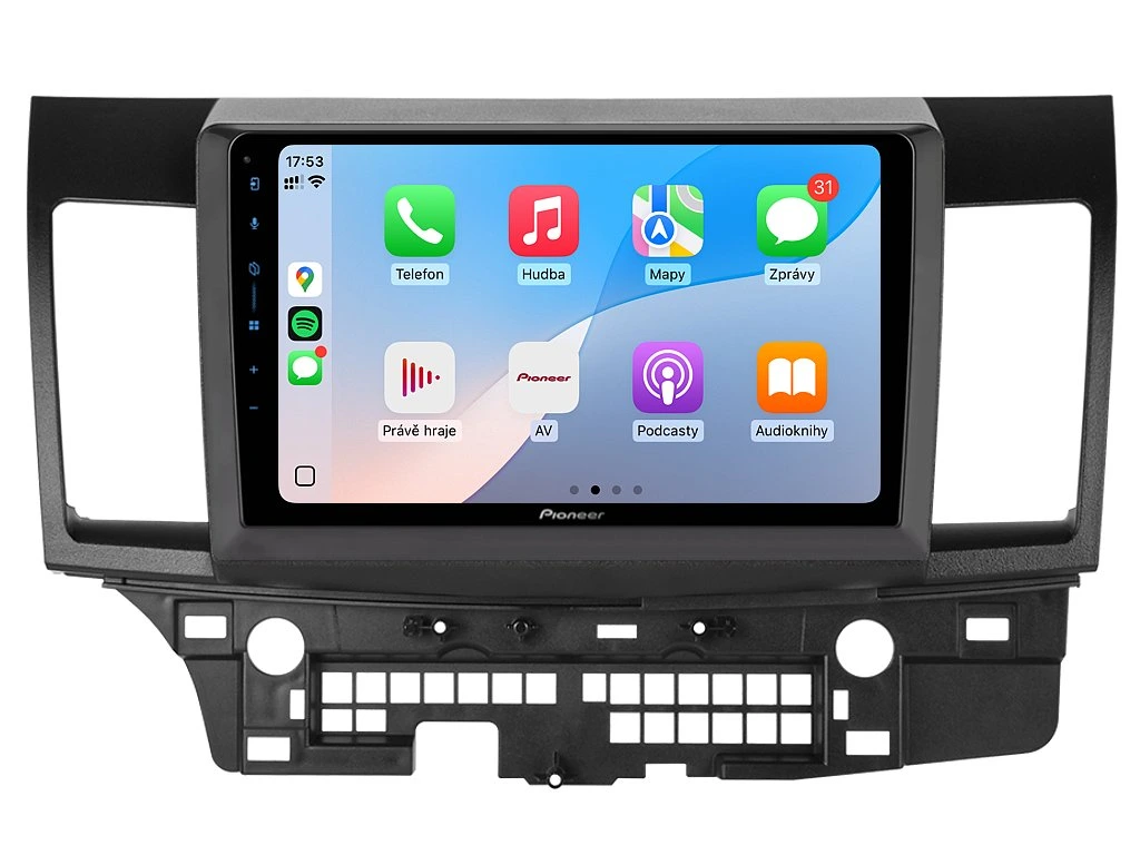 PIONEER 2DIN AUTORÁDIO SPH-PF97BT, MITSUBISHI LANCER VIII