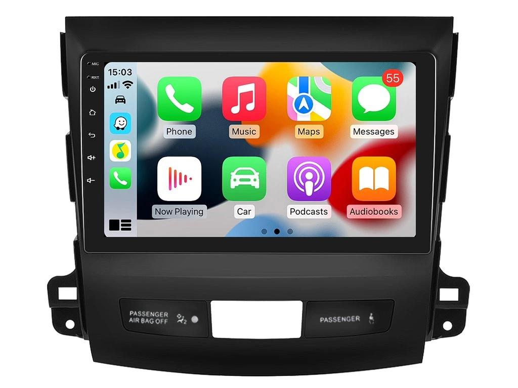 ISUDAR 2DIN AUTORÁDIO T68B-IEV39 ANDROID, MITSUBISHI OUTLANDER II / CITROEN C-CROSSER / PEUGEOT 4007