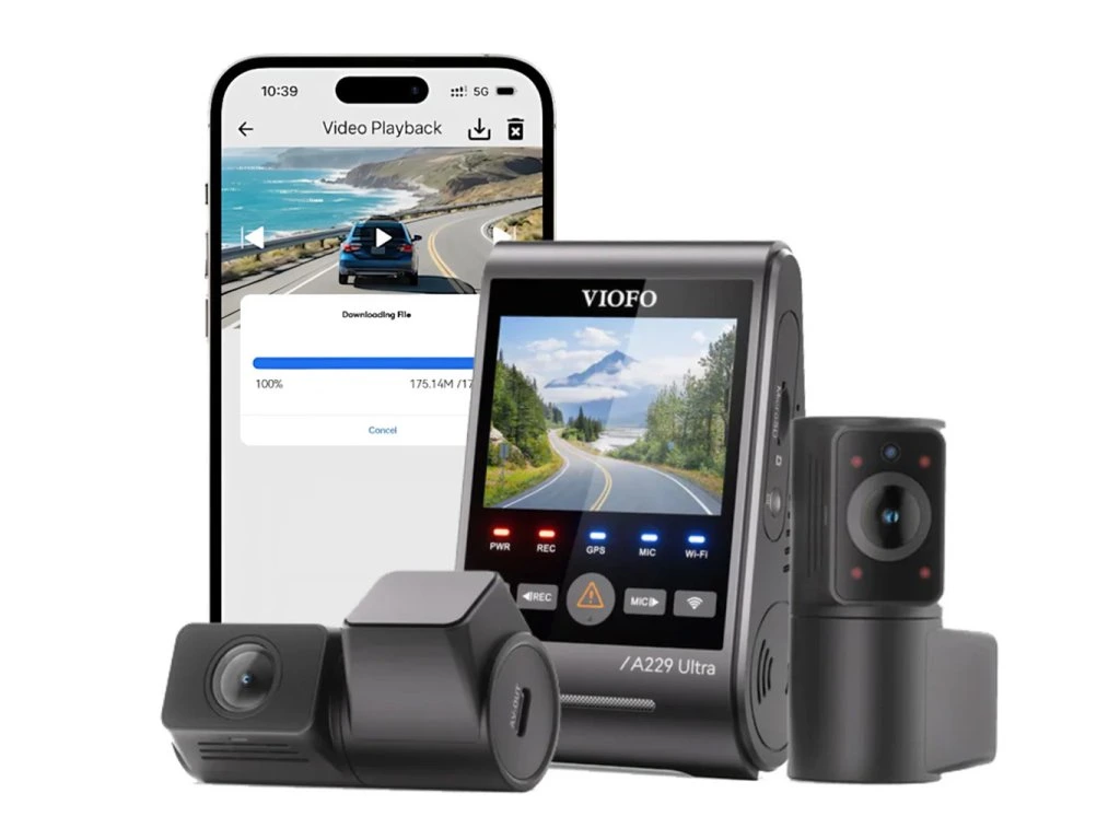 VIOFO A229 ULTRA 3CH - kamera do auta