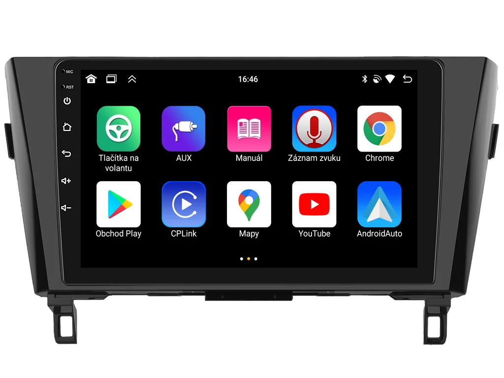 BMODE 2DIN AUTORÁDIO BEV84 ANDROID, NISSAN QASHQAI II / X-TRAIL III