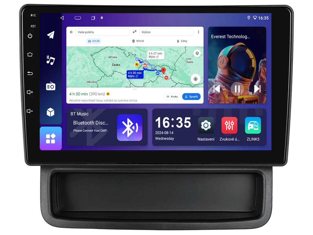 ISUDAR 2DIN AUTORÁDIO T68B-IEV201 ANDROID, RENAULT TRAFIC II / OPEL VIVARO A / NISSAN PRIMASTAR
