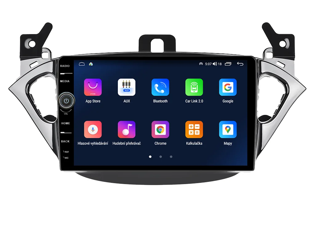 EVEREST 2DIN AUTORÁDIO EVE44 ANDROID, OPEL ADAM / CORSA