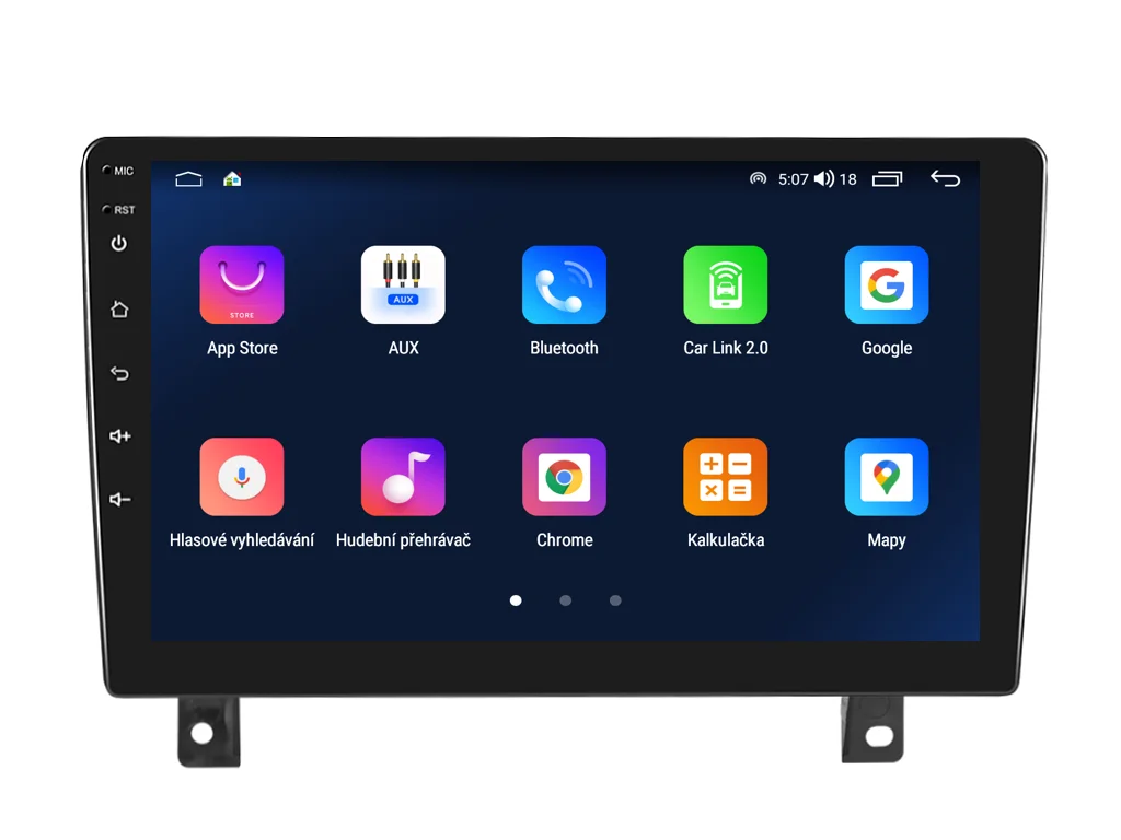 EVEREST 2DIN AUTORÁDIO EVT45 ANDROID, OPEL ASTRA