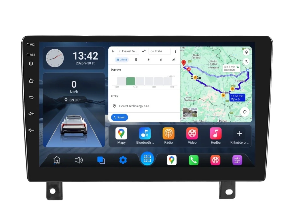 ISUDAR 2DIN AUTORÁDIO Q74X-IEV106 ANDROID, OPEL ASTRA