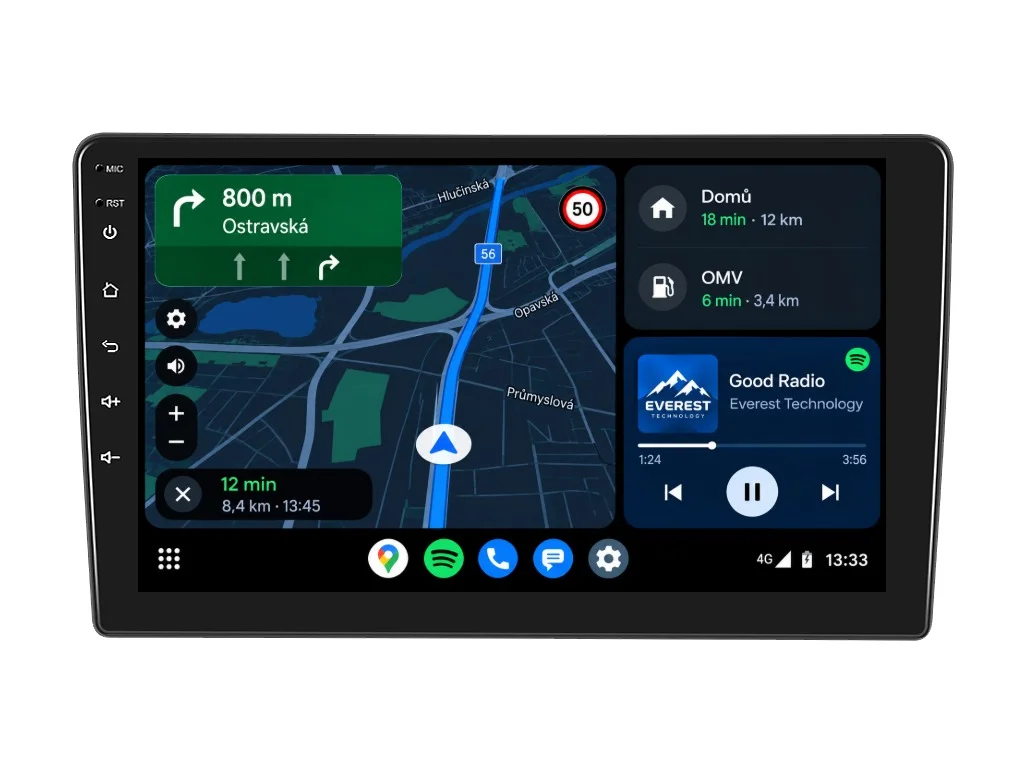 ISUDAR 2DIN AUTORÁDIO Q74X-IEV107 ANDROID, OPEL ASTRA / ANTARA / ZAFIRA