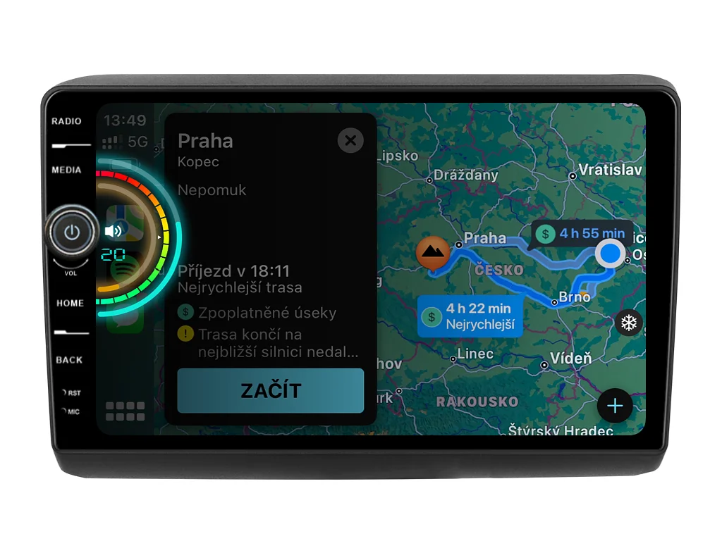 EVEREST 2DIN AUTORÁDIO EVE53 ANDROID, FIAT DUCATO / PEUGEOT BOXER II / CITROEN JUMPER II