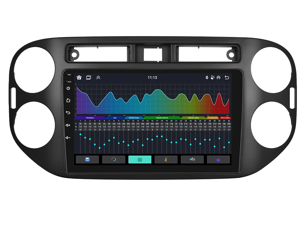 BMODE 2DIN AUTORÁDIO BEV66 ANDROID, VOLKSWAGEN TIGUAN I