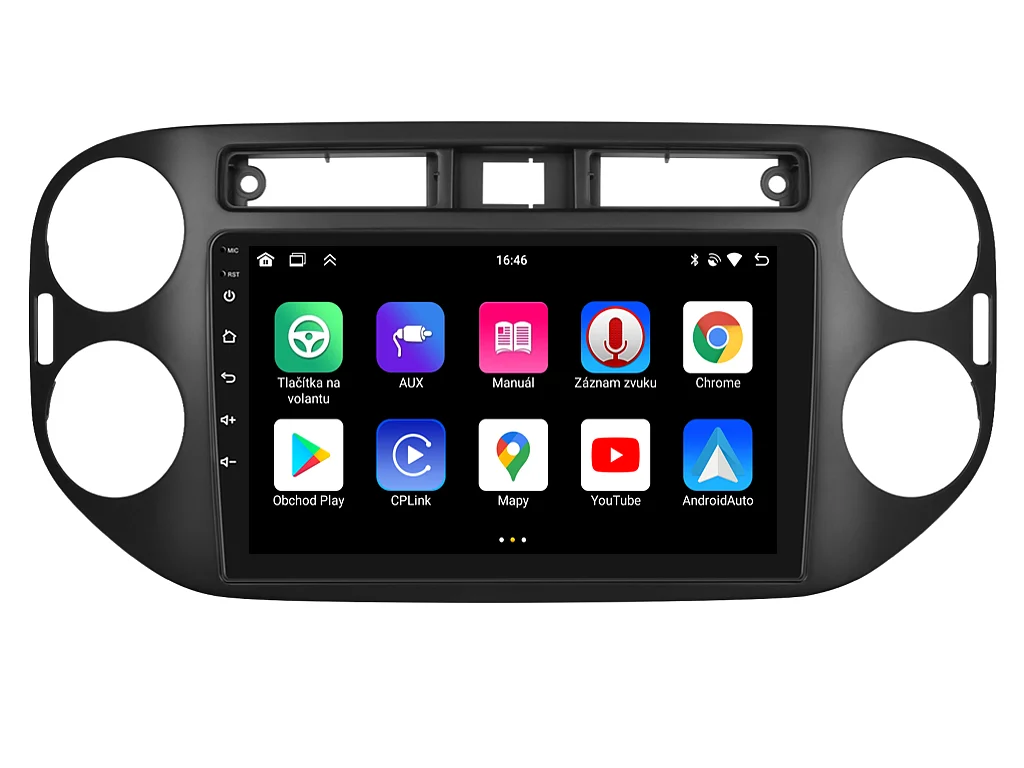 BMODE 2DIN AUTORÁDIO BEX66 ANDROID, VOLKSWAGEN TIGUAN I