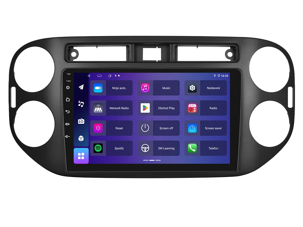 ISUDAR 2DIN AUTORÁDIO T68B-IEV66 ANDROID, VOLKSWAGEN TIGUAN I