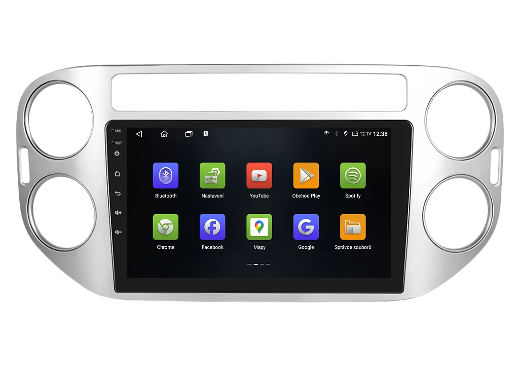 ISUDAR 2DIN AUTORÁDIO T72-IEV19 ANDROID, VOLKSWAGEN TIGUAN