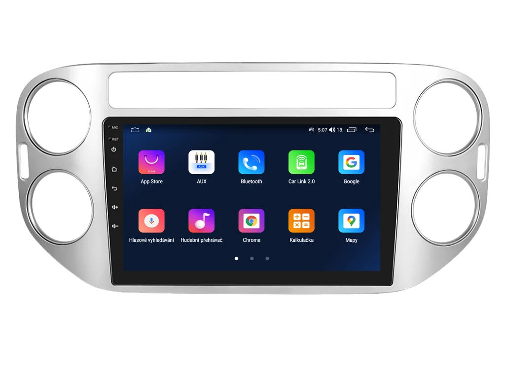 EVEREST 2DIN AUTORÁDIO EVT14 ANDROID, VOLKSWAGEN TIGUAN