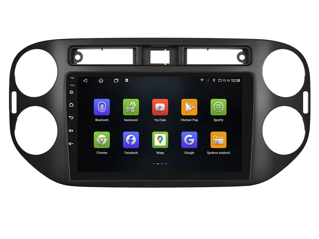 ISUDAR 2DIN AUTORÁDIO T75-IEV131 ANDROID, VOLKSWAGEN TIGUAN I