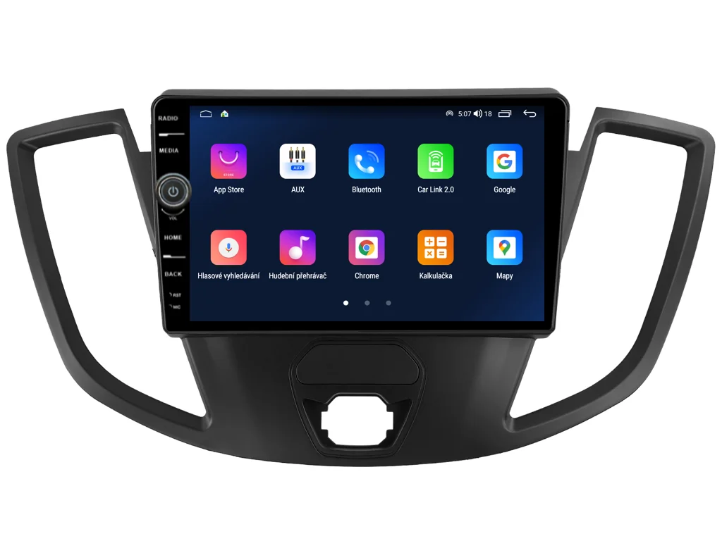 EVEREST 2DIN AUTORÁDIO EVE213 ANDROID, FORD TRANSIT VIII