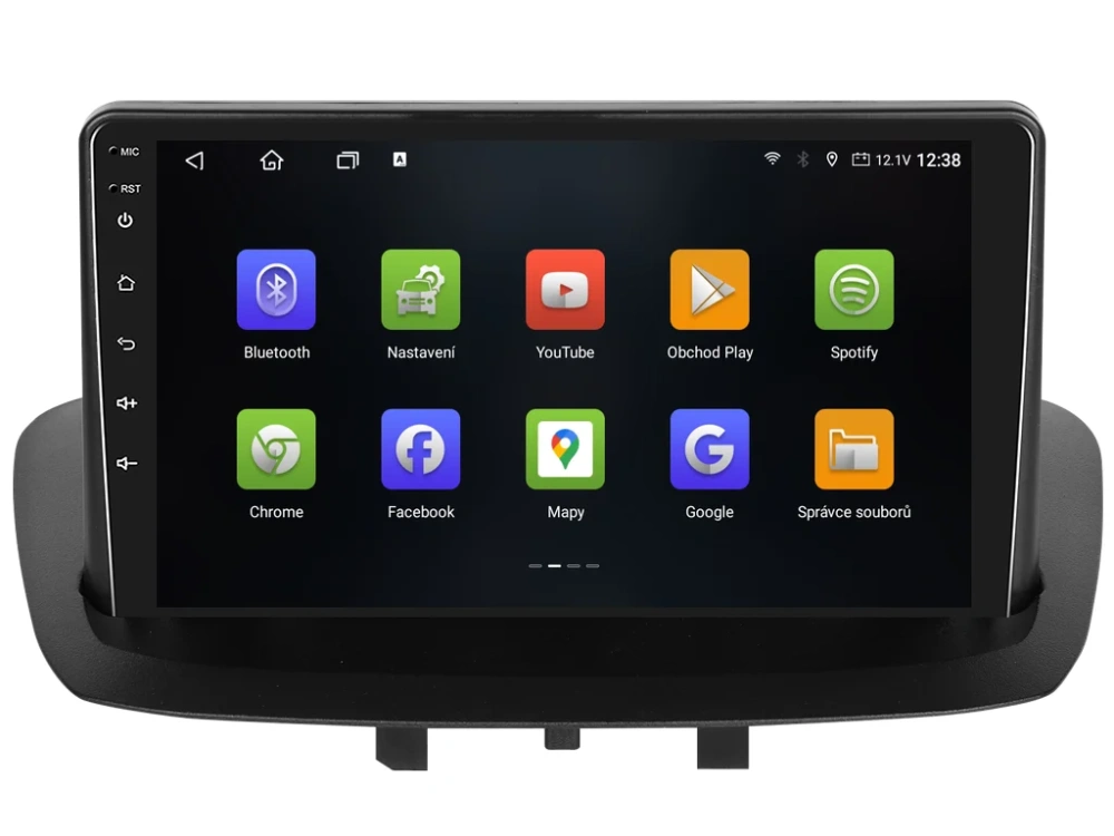 ISUDAR 2DIN AUTORÁDIO T72-IEV217 ANDROID, RENAULT MEGANE III / RENAULT FLUENCE
