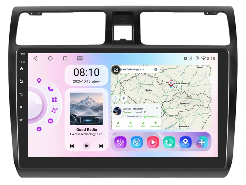 BMODE 2DIN AUTORÁDIO BET57 ANDROID, SUZUKI SWIFT I (GEN 3)