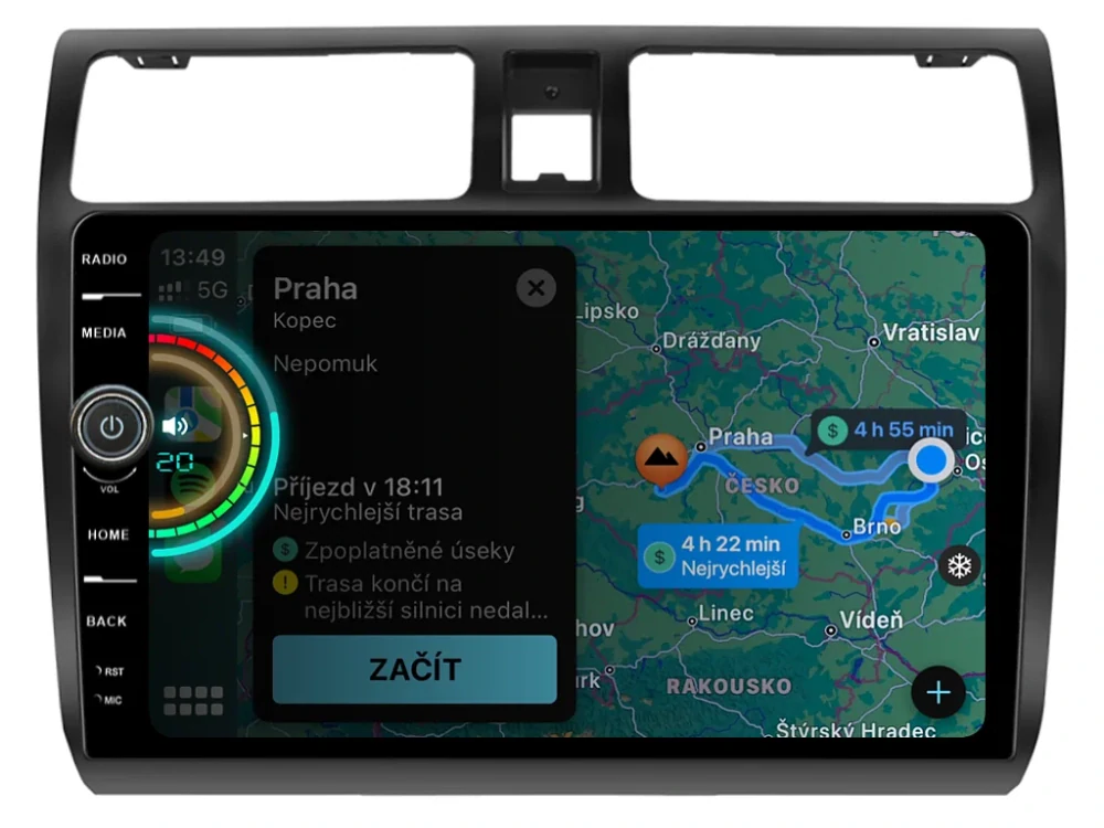 EVEREST 2DIN AUTORÁDIO EVE57 ANDROID, SUZUKI SWIFT I (GEN 3)