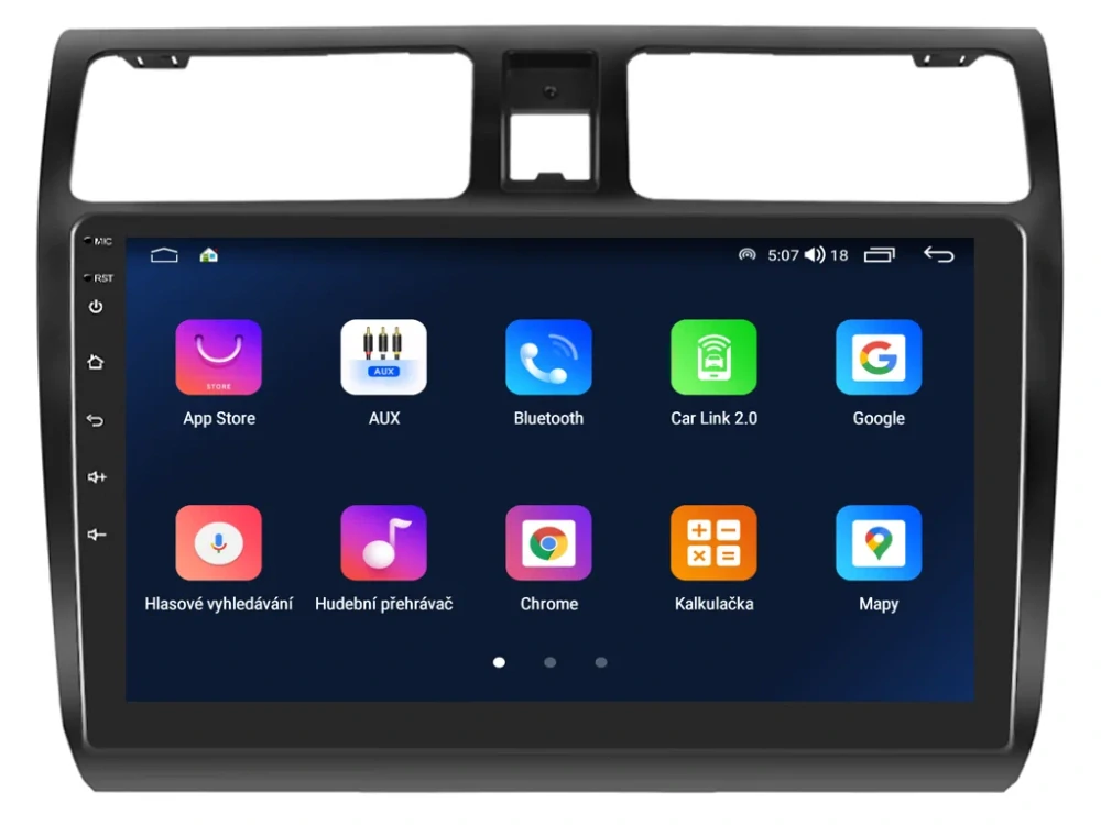 EVEREST 2DIN AUTORÁDIO EVT57 ANDROID, SUZUKI SWIFT I (GEN 3)