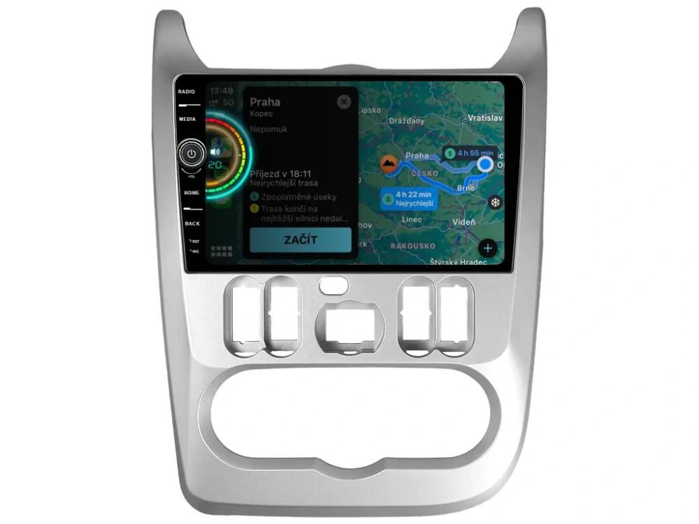 EVEREST 2DIN AUTORÁDIO EVE82 ANDROID, DACIA LOGAN I, SANDERO I