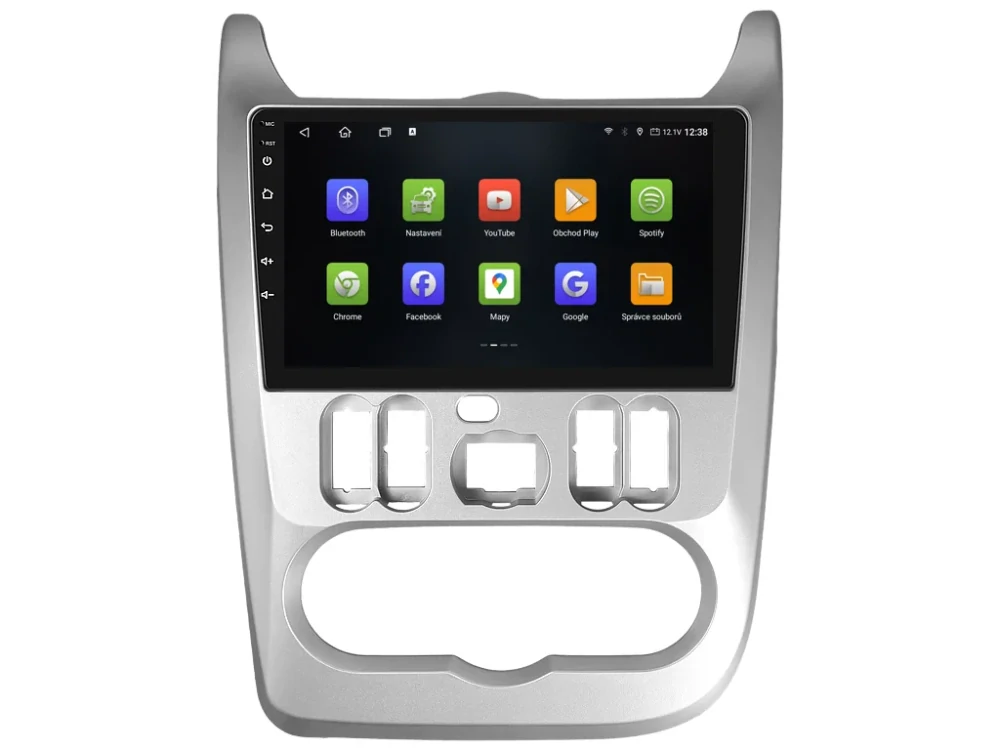 ISUDAR 2DIN AUTORÁDIO T75-IEV159 ANDROID, DACIA LOGAN I, SANDERO I