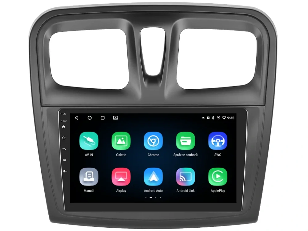 BMODE 2DIN AUTORÁDIO BET81 ANDROID, DACIA LOGAN II, SANDERO II S HRANATÝMI PRŮDUCHY