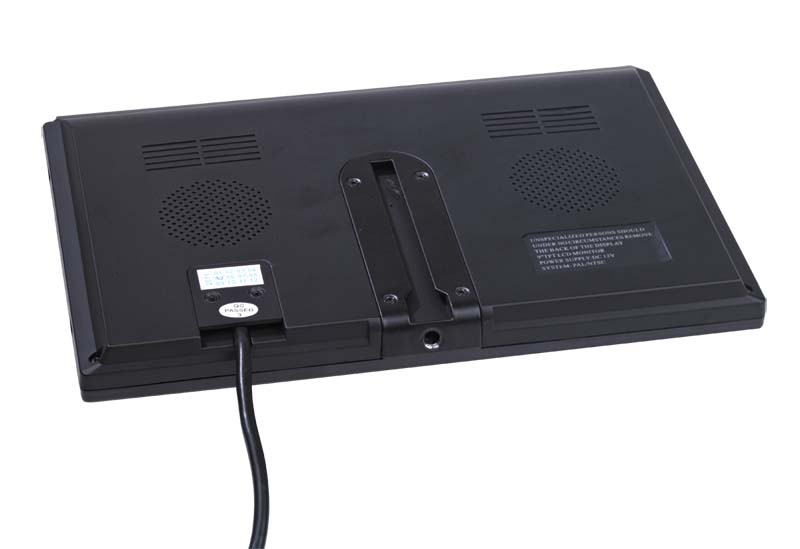 LCD DIGITÁLNÍ MONITOR  9" DO OPĚRKY S IR VYSÍLAČEM