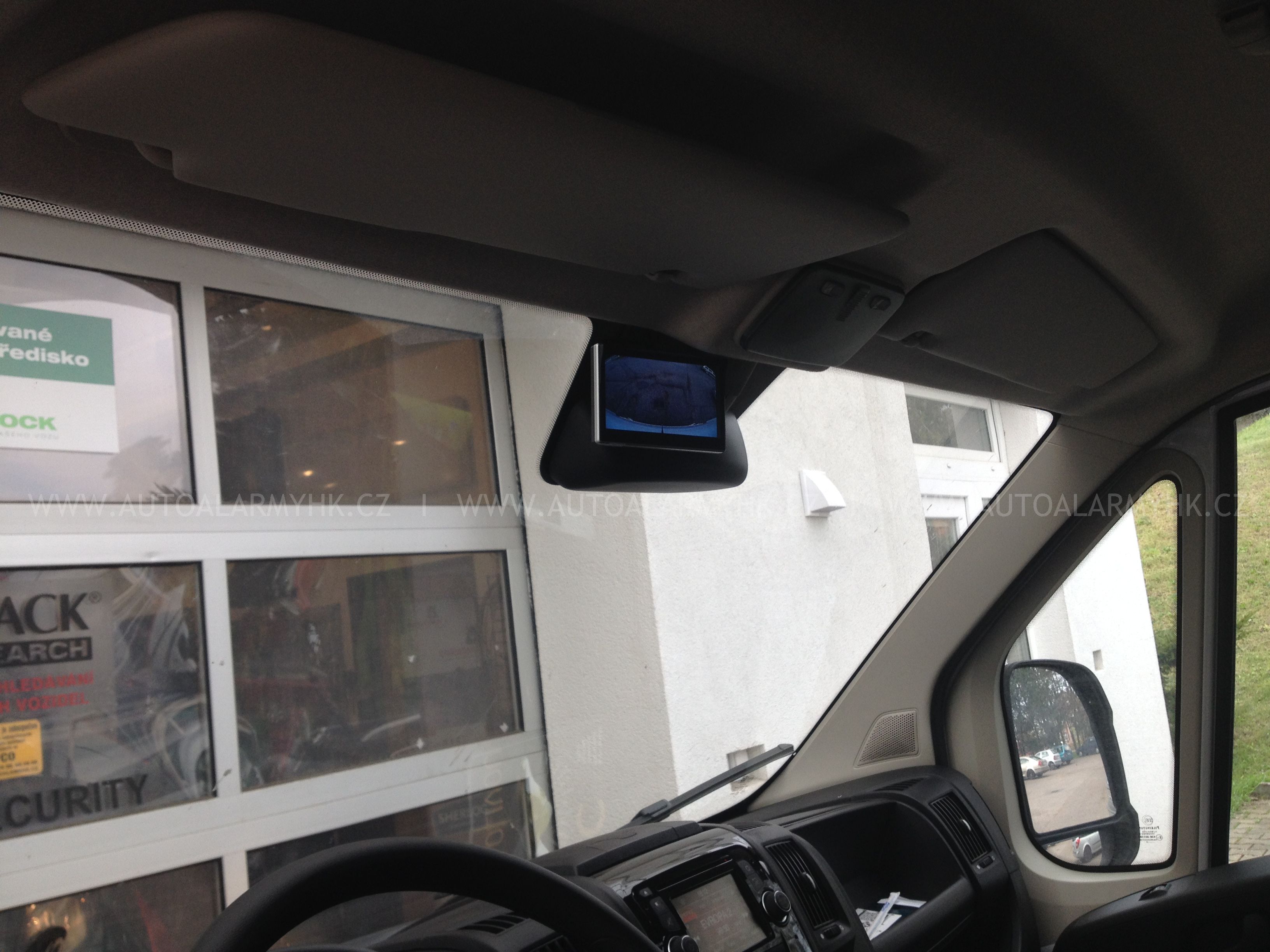 FIAT DUCATO COUVACÍ KAMERA + MONITOR