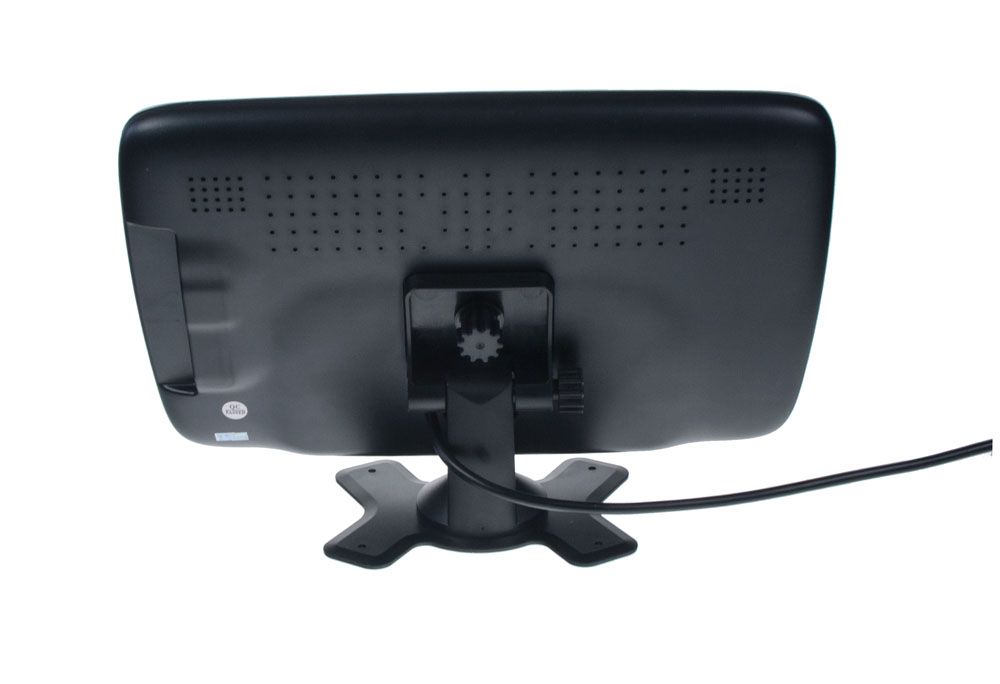 LCD MONITOR 10,1" NA OPĚRKU/PALUBNÍ DESKU S MICROSD/USB/FM MODULÁTOR