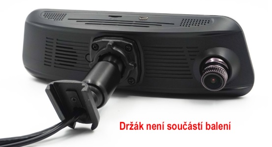 LCD MONITOR 8,5" S DUAL DVR KAMEROU V ZRCÁTKU PRO OEM MONTÁŽ