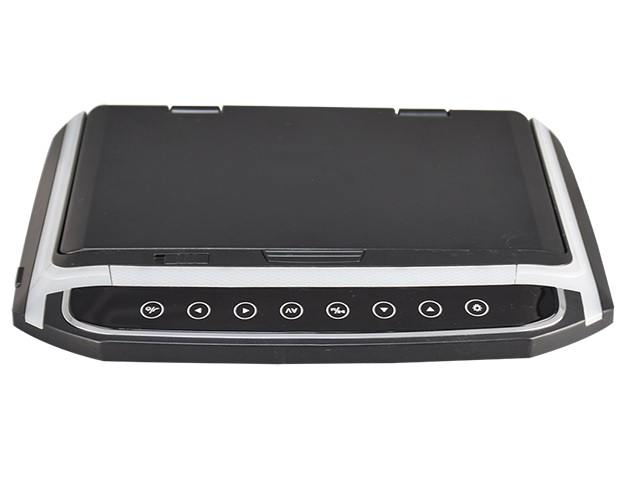 STROPNÍ LCD MONITOR 15,6" USB/SD/HDMI/IR/FM, ČERNÝ NEOTOČNÝ