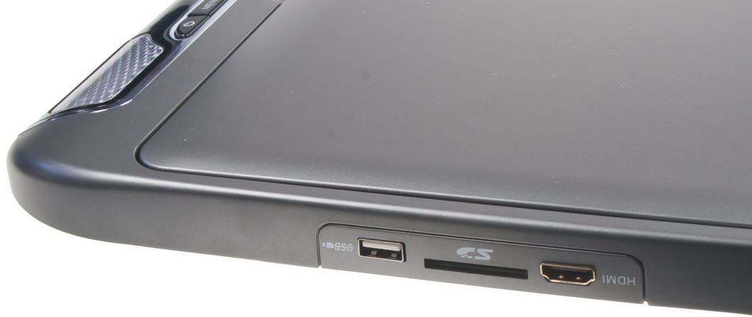 STROPNÍ MONITOR 13,3" ŠEDO/STŘÍBRNÝ S SD/USB/IR/FM/HDMI