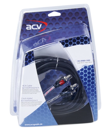SIGNÁLOVÝ KABEL 2x RCA SY-500 SYMPHONY