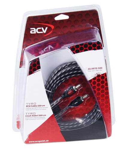 SIGNÁLOVÝ KABEL 2x RCA TY-500 TYRO