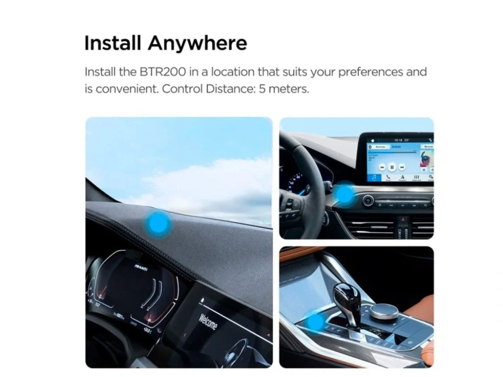 VIOFO BLUETOOTH DÁLKOVÝ OVLADAČ BTR200