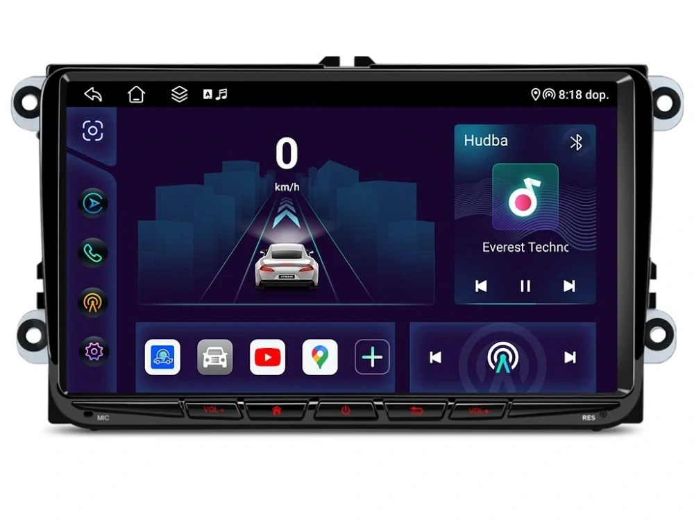 XTRONS 2DIN AUTORÁDIO ID90MTVL ANDROID S GPS