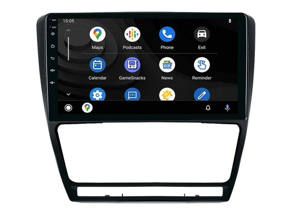 BMODE 2DIN AUTORÁDIO BEV01 ANDROID, ŠKODA OCTAVIA II