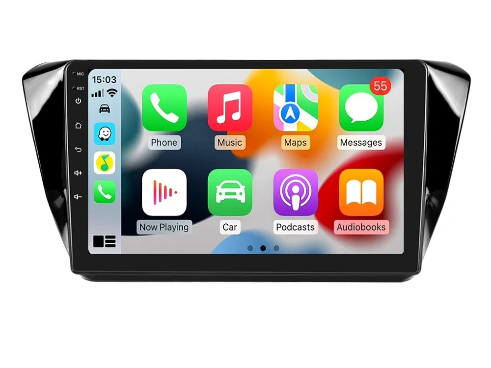 Isudar 2DIN autorádio T68B-IEV31 Android, Škoda Superb III